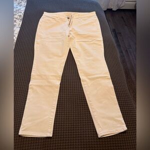Women's Cream corduroy Jeans